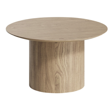 Столик Type D 70 см основание D 39 см (беленый дуб)