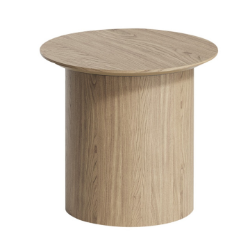 Столик Type D 40 см основание D 29 см (беленый дуб)