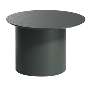 Столик Type D 60 см со смещенным основанием D 39 см (темно-серый)