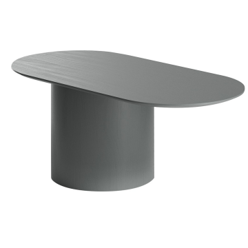 Столик Type овальный, основание D 39 см (серый)