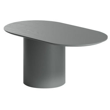 Столик Type овальный, основание D 29 см (серый)