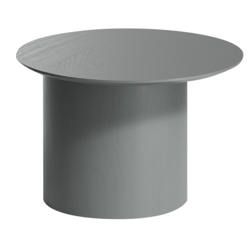 Столик Type D 60 см со смещенным основанием D 39 см (серый)