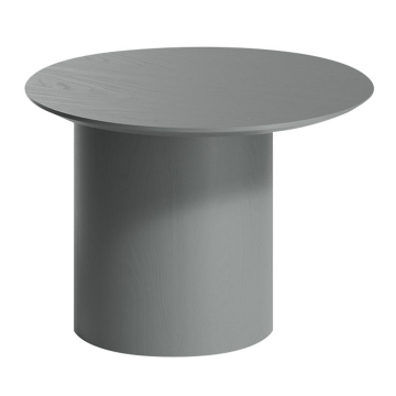Столик Type D 50 см со смещенным основанием D 29 см (серый)