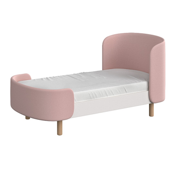 Кровать KIDI Soft для детей от 2 до 4 лет (розовый)