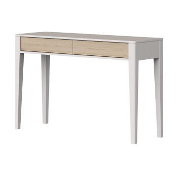 Консоль Fjord с двумя ящиками 120*40 см (белый)