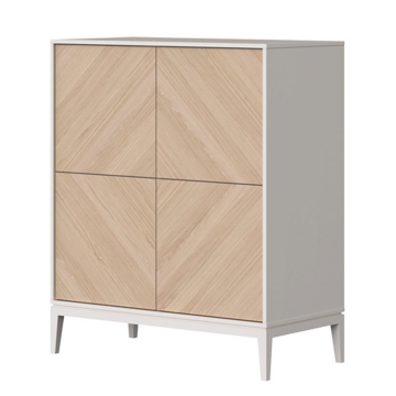 Шкаф Fjord 4 двери (белый)