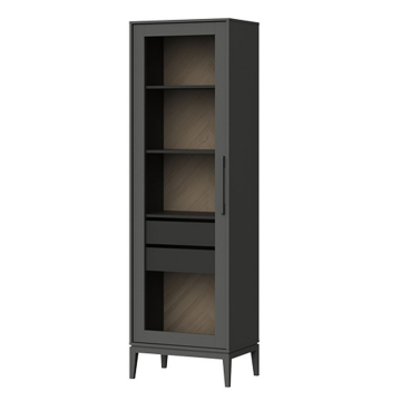 Витрина Fjord 2 ящика (темно-серый)