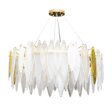 Люстра Venetto золото/стекло 80*h30см