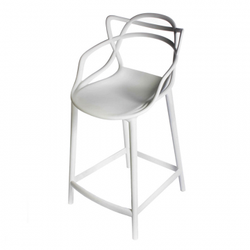 Стул полубарный Masters серый