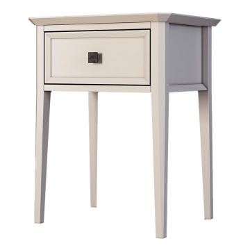 Тумба прикроватная с ящиком Ellington, белая