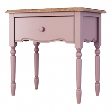 Прикроватная тумба с ящиком Leblanc, лаванда