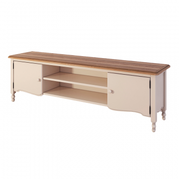Тумба под ТВ широкая Leblanc, бежевая