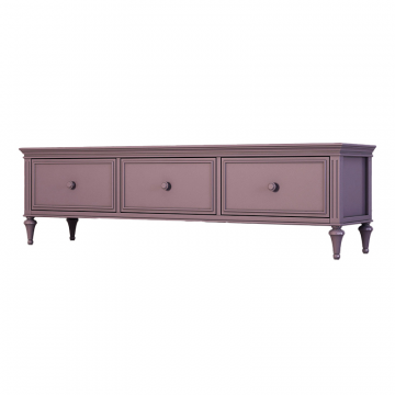 Тумба под ТВ с 3-я ящиками Riverdi, орхидея