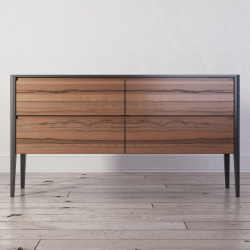 Комод широкий 4 ящика 