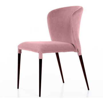 Стул Albert (Альберт), бархат пудровый 15 75061