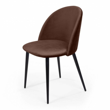 Cтул Thomas, бархат коричневый 12 77623