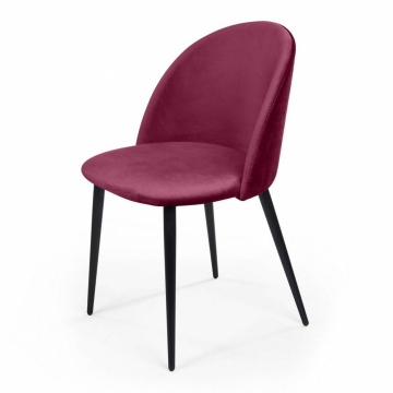 Cтул Thomas, бархат винно-красный 16 78084