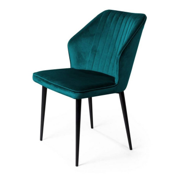 Стул Berg, бархат бирюзовый 87 13909