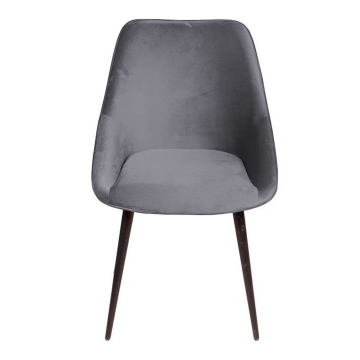 Стул Neo бархат серый 27/опора конус 14035