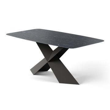 Стол Tyler 180, керамика темный 13746