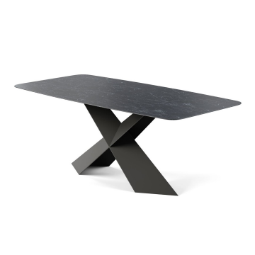 Стол Tyler 200, керамика темный 13748