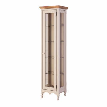 Витрина R правая Leblanc, бежевая