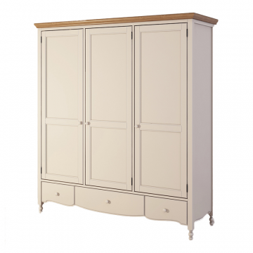 Шкаф трехстворчатый Leblanc, бежевый