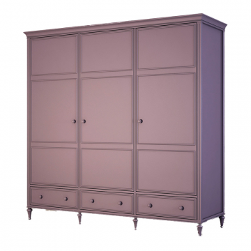 Шкаф трехстворчатый Riverdi, орхидея