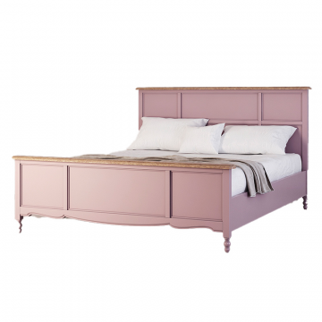 Кровать Leblanc лаванда, с изножьем