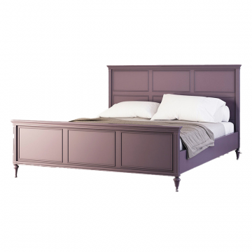 Кровать Riverdi, орхидея, с изножьем