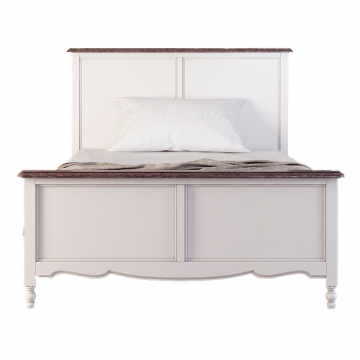 Кровать односпальная Leblanc, белая