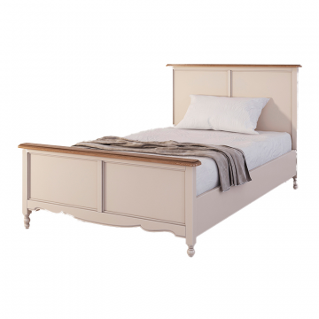 Кровать односпальная Leblanc, бежевая