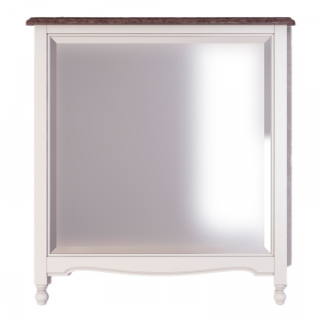 Зеркало прямоугольное Leblanc, белое