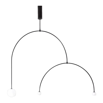 Подвесной светильник iLamp NORTH 8628P/3 BLACK&WHITE