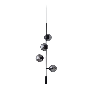 Подвесной светильник iLamp ARTIS 8149P/4B BLACK&SMOKY