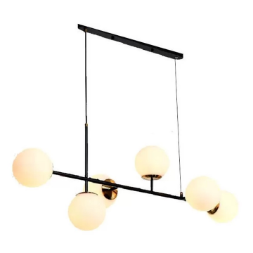 Подвесной светильник iLamp GOLDEN 9136P/6 BLACK&WHITE