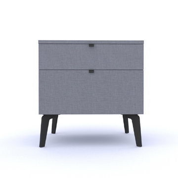 Тумба прикроватная Лен антрацит