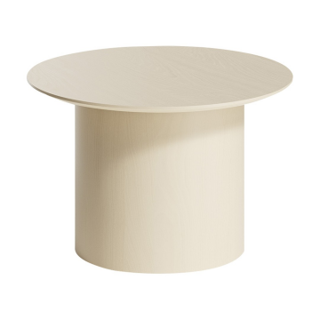 Столик Type D 60 см основание D 39 см (молочный)