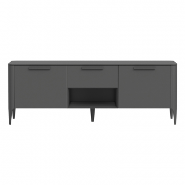 Тумба Type под ТВ ширина 160 см (темно-серый)