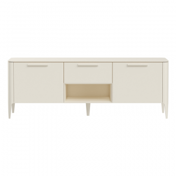Тумба Type под ТВ ширина 160 см (молочный)