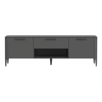 Тумба Type под ТВ ширина 180 см (темно-серый)