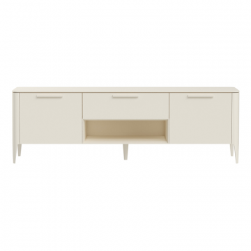 Тумба Type под ТВ ширина 180 см (молочный)