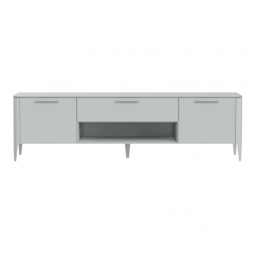 Тумба Type под ТВ ширина 200 см (светло-серый)