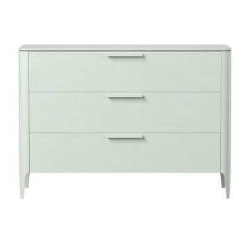 Комод Type oak 3 ящика ширина 120 см (белый)