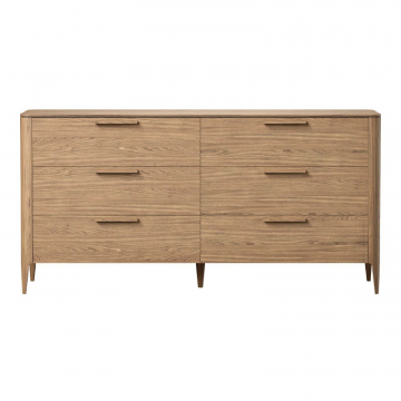 Комод Type oak 6 ящиков ширина 170 см (натуральный дуб)