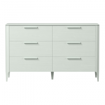 Комод Type oak 6 ящиков ширина 170 см (белый)