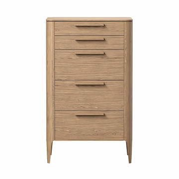 Комод Type oak высокии? 5 ящиков (натуральный дуб)