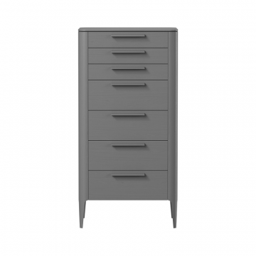 Комод Type oak высокии? 7 ящиков (серый)