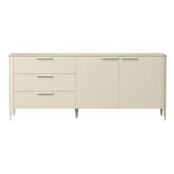 Тумба Type oak 3 ящика 2 двери L (молочный)