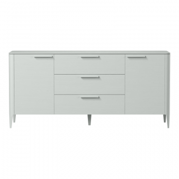 Тумба Type oak 2 двери 3 ящика (светло-серый)